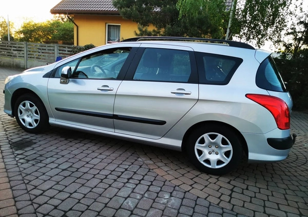 Peugeot 308 cena 19200 przebieg: 204100, rok produkcji 2010 z Okonek małe 781